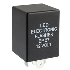 Automatic Electronic LED Flasher Relay Fix for Motorcycle Turn Signal Light Bulb