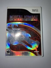 Midway Mortal Kombat: Armageddon Nintendo Wii Complete Edition Manual M - Mature
