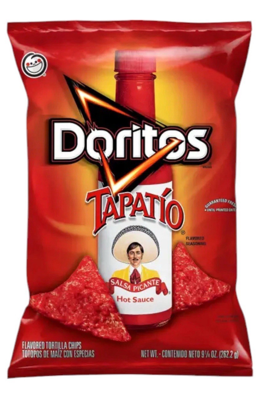 Tapatio Doritos bag