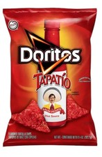 Doritos Tapatio Salsa Picante Hot Sauce Tortilla Chips 9.25 Oz 1 Bag