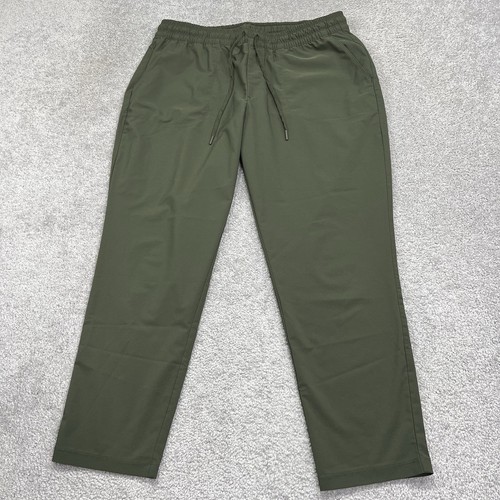 The North Face Pants Womens XL Olive Green Performance Stretch Waist 28”Ankle