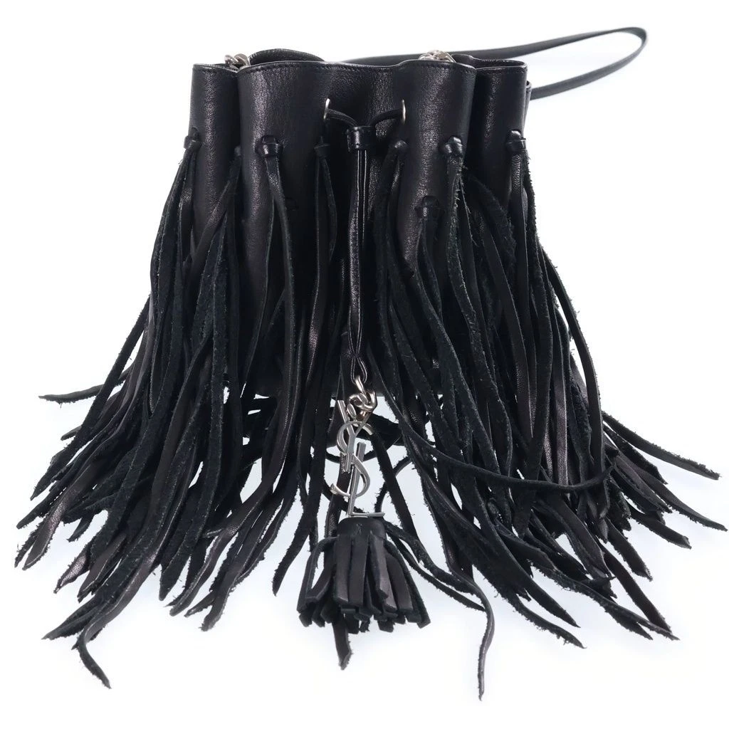 25+ Saint Laurent Fringe Leather Exterior Bags & Handbags for