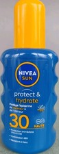 Nivea Sun Protect & Hydrate Spray spf30 200ml 6.7oz Exp 10/2026 2.83 per gallon