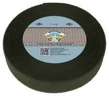 Country Brook Design® Olive Drab Sew On Loop Only (2 inch, 25 yards)