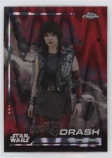 2024 Topps Chrome Star Wars Blaster Red RayWave Refractor Drash #28 0i5j