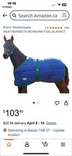 EAN 9329028740707 product image for WeatherBeeta 420D Foal Standard Neck Medium Weight Blanket New | upcitemdb.com