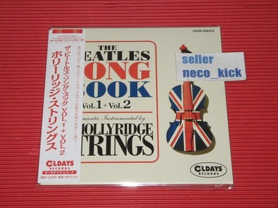 11B HOLLYRIDGE STRINGS The Beatles Song Book Vol.1+Vol.2 JAPAN MINI LP CD