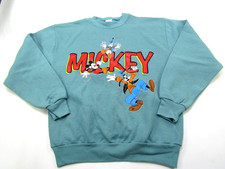 VTG Mickey  Co Mickey Mouse Sweatshirt Adult Medium Goofy Donald Duck Disney