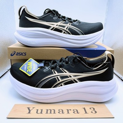 Asics Gel-Nimbus 28 Extra Wide Black Feather Grey 1011C145-002