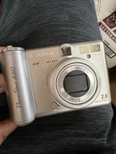 Canon Digital Camera PowerShot A60 2.0MP Silver UNTESTED