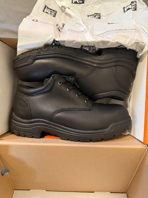 Timberland Pro Men's Titan Alloy Safety Toe Oxford, Black, Size 11.5 M - NIB