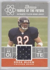 2007 Bowman Fabric of the Future Greg Olsen #GO 0a1