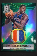 2014-15 Panini Spectra Patrick Ewing #S-PE Swatches Patch Green /5 DA463