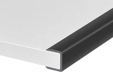 Rubber Edge Trim, Self-Adhesive Flexible Edge Protector for Plywood, Cabinet and