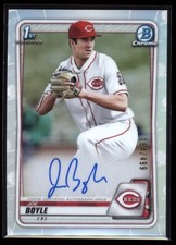2020 Joe Boyle Bowman Chrome 1st Refractor Auto XRC 164/499 #CDA-JBO (H2995)