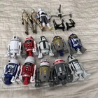 Star Wars Droid Figure Lot R2 Units + Troopers + Accessories Mixed Bundle