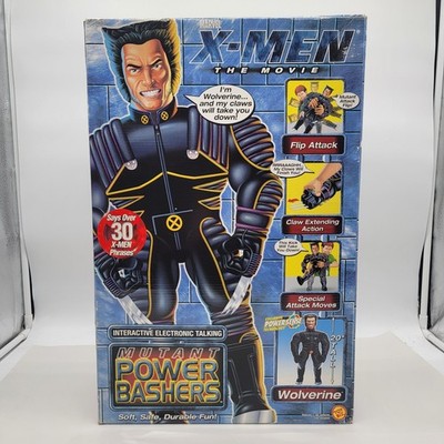 Wolverine Mutant Power Bashers Marvel X-Men The Movie 2000 ToyBiz