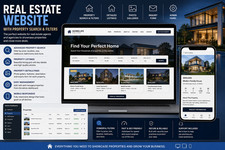 Real Estate Website with Property Search & Filters