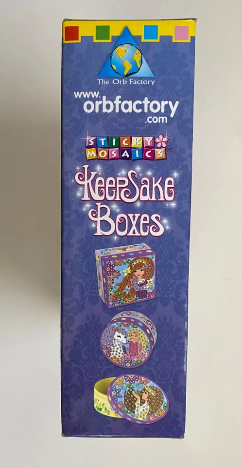 Kit de 3 cajas de recuerdo adhesivas para mosaicos Orbe edades de fábrica 5+ nuevas selladas Foto 2 de 4