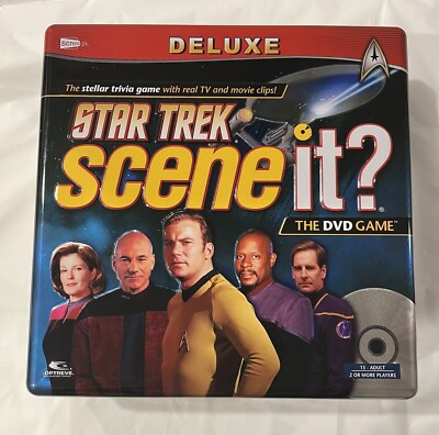 Scene It Star Trek (Deluxe Edition) (DVD / HD Video Game, 2009)