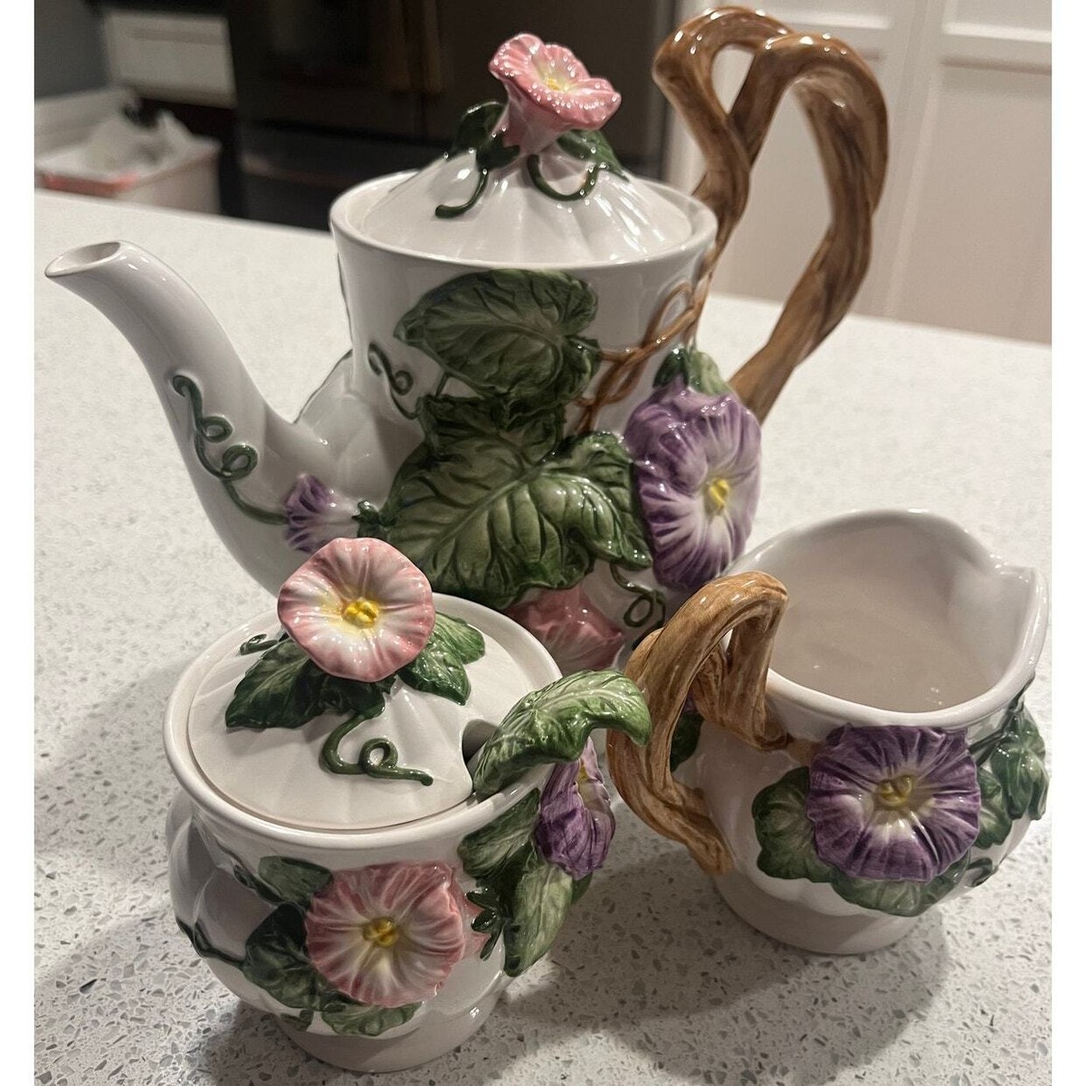 teapot fitz and floyd porcelain