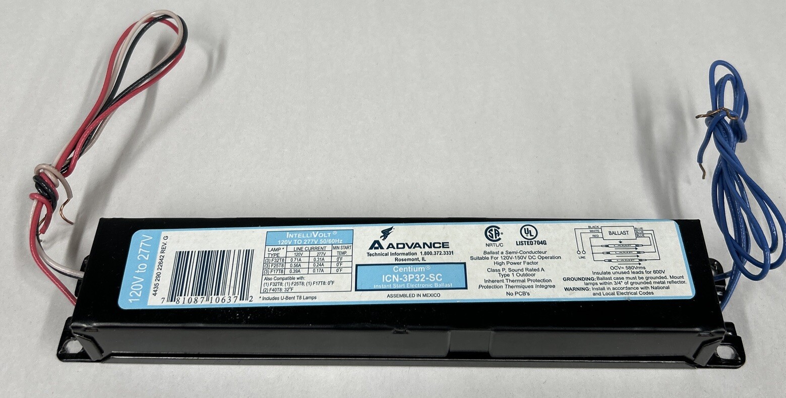 Philips Advance Centium Instant Start Ballast ICN3P32SC 120/277V eBay