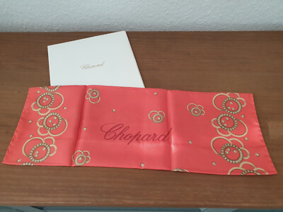 Luxus Chopard Damen Pochette /Tuch Happy Corail  SEIDE
