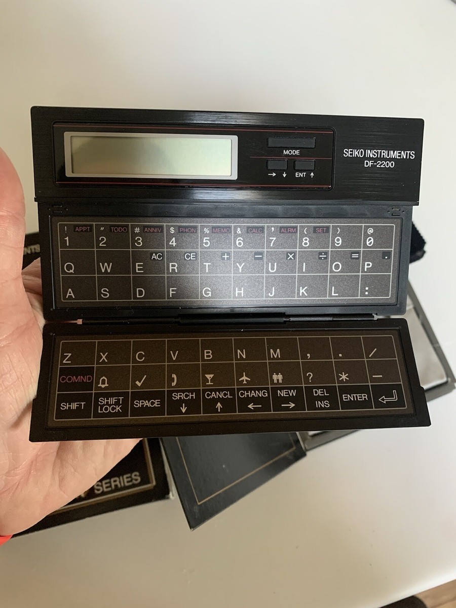 Vintage Seiko Instruments DF-2200 Dayfiler Electronic Organizer