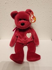 Ty Valentina the Red Bear Beanie Baby