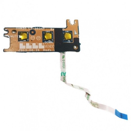 Platte Knöpfe Multimedia NBX0001HK00 für Laptop Dell Latitude E5410 Ersatzteile