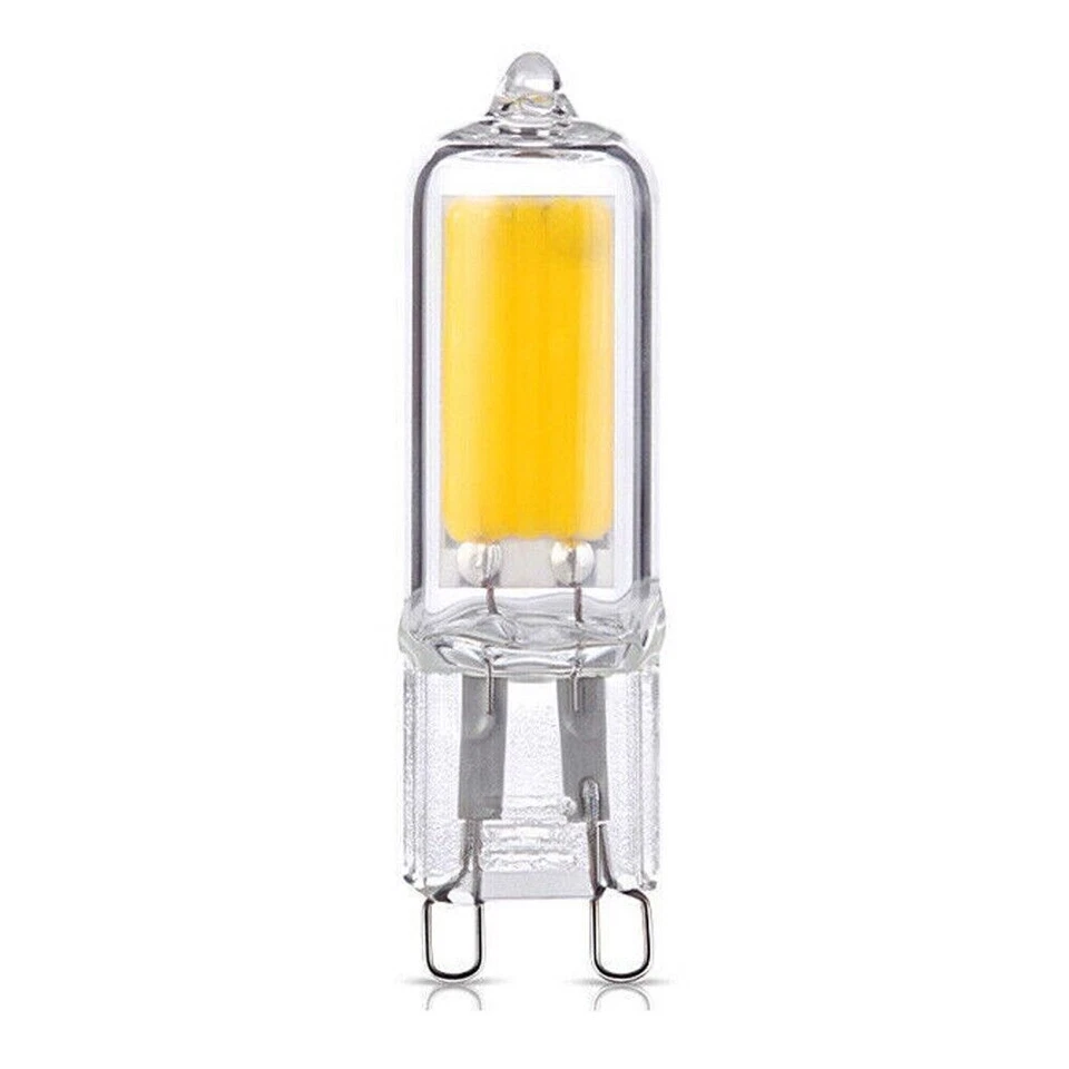 4 x G9 LED Bulb Warm White Dimmable COB 3W=40W Halogen Capsule Wall Light Bulbs - Image 2 of 4