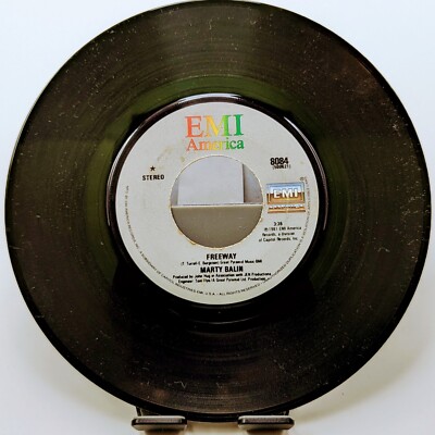 MARTY BALIN: HEARTS / FREEWAY, 45 RPM