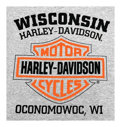 Harley-Davidson Mens Bar \u0026 Shield Long 