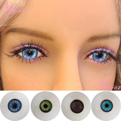 EYES ONLY for Realistic Silicone Sex Doll Various Colours 35mm Blue Brown  Green