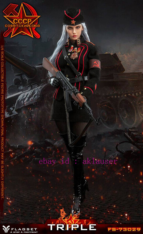 FLAGSET 1/6 FS73029 ソビエト 女性 オフィサー カチューシャ Flagset 1/6 Fs73029 Red Alert Soviet Female Officer Katyusha
