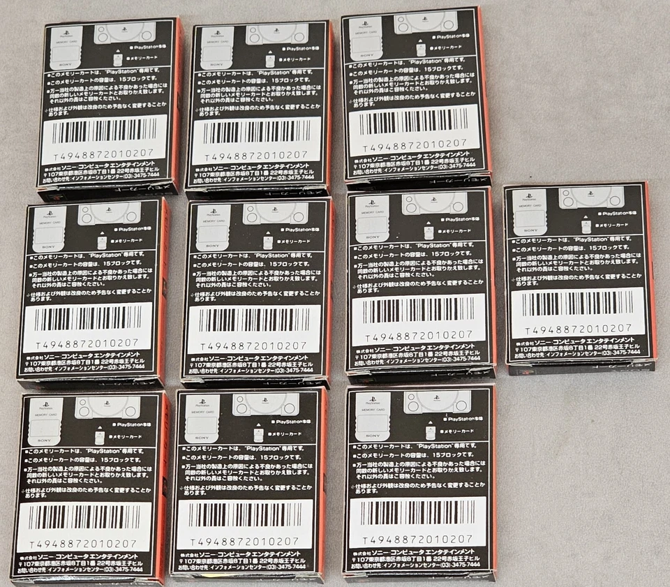 Sony Playstation 1 Ps1 Memory Card SCPH-1020 Jap - Immagine 4 di 4