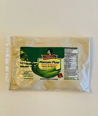 Madame Gougousse Plantain Flour Farine/Harina de Platano Net WT. 14 Oz (396g)