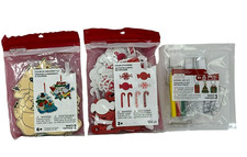 CREATOLOGY Lot 3 Christmas Arts  Craft Kits Ornaments Foam Stickers Shrink Art