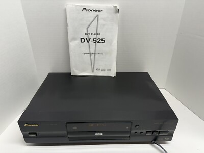 PIONEER DV-525 -HIGH QUALITY DVD/CD SYSTEM Pre Owned No remote