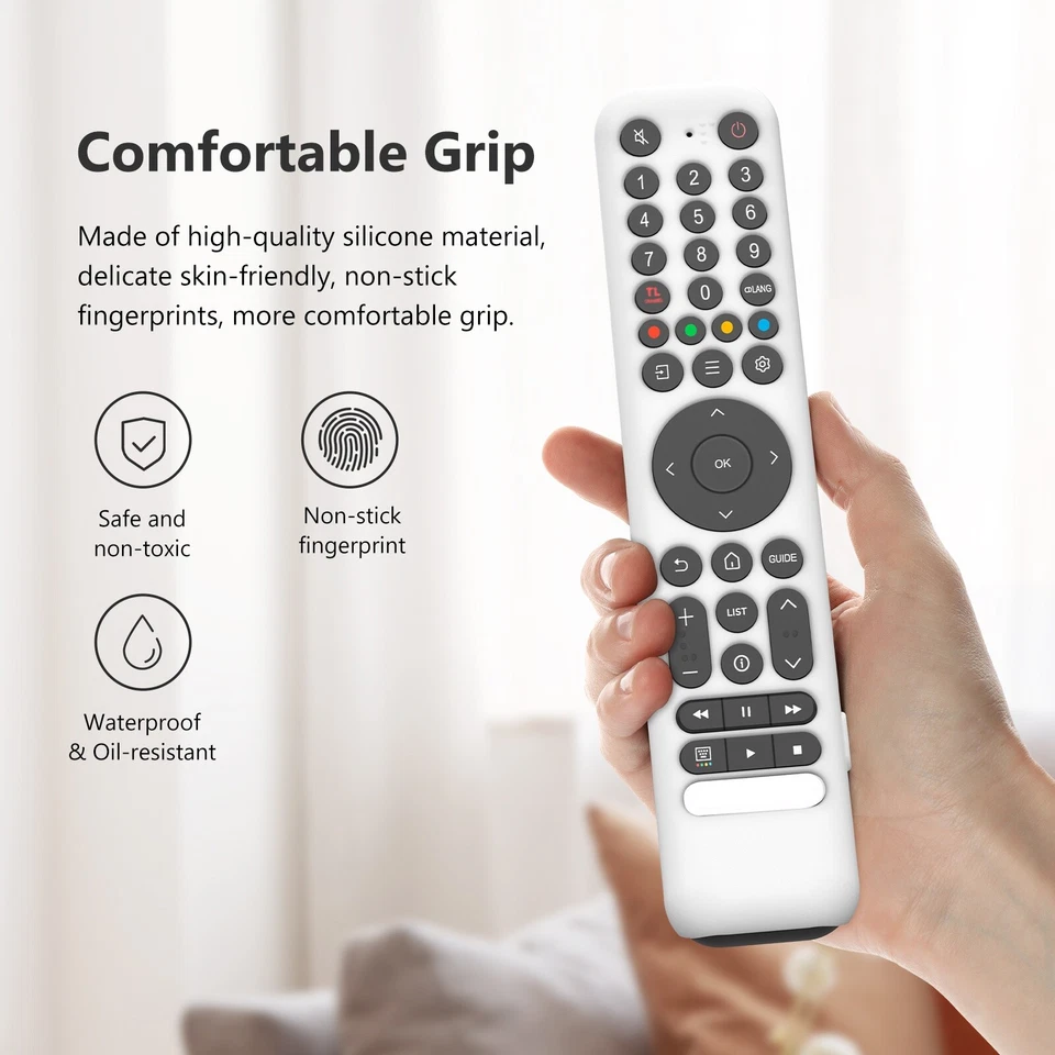 Suitable for TCL RC716/RC833 remote control protective cover silicone cover case - Image 3 of 4