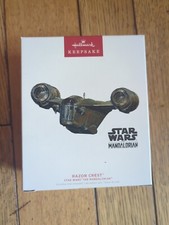 Hallmark Keepsake 2022 Star Wars The Mandalorian Razor Crest Ornament NIB