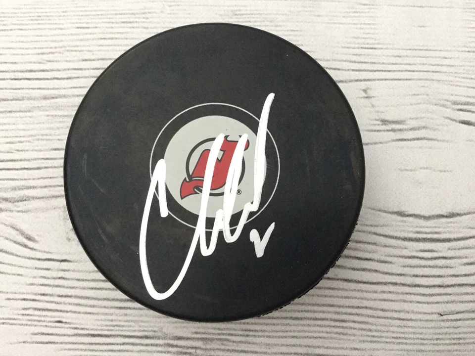 Cory Schneider Signed Autographed NJ New Jersey Devils Hockey Puck PSA DNA COA a - Image 3 of 3