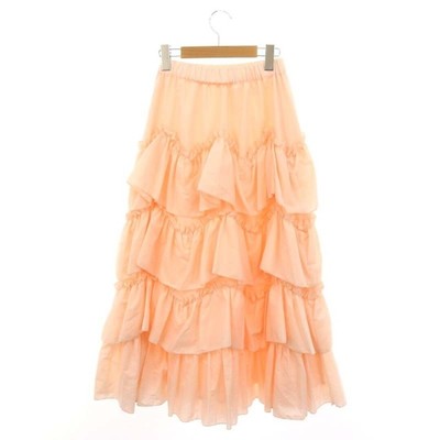 Treat Yourself TreaturSelf Ballerina Pure Tiered Skirt Ruffle Long 
