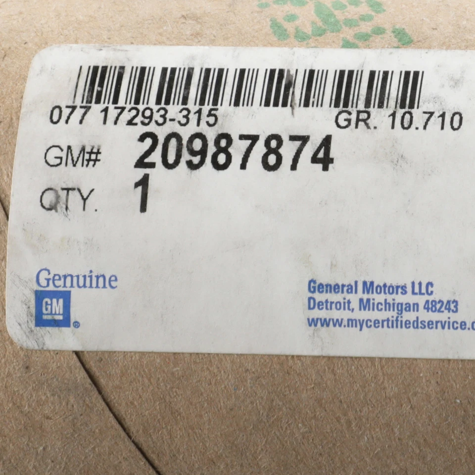 Оригинальная новая уплотнительная полоска для окна двери ограниченного выпуска 2006-2016 GM Chevrolet Impala 20987874 - Изображение 3 из 3