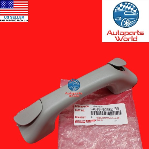 GENUINE OEM TOYOTA SEQUOIA TUNDRA FRONT PILLAR GRAY GRAB HANDLE 746100C082B0 eBay