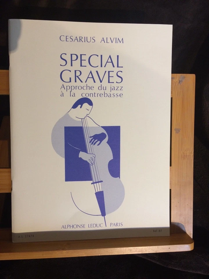 Cesarius Alvim Special graves approche jazz contrebasse partition méthode Leduc