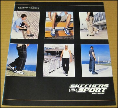 1999 Skechers Sport Footwear Shoes Print Ad 10'' x 12'' Shoe Advertisement Vintage