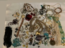 Bulk Mixed Costume Jewelry Crafting