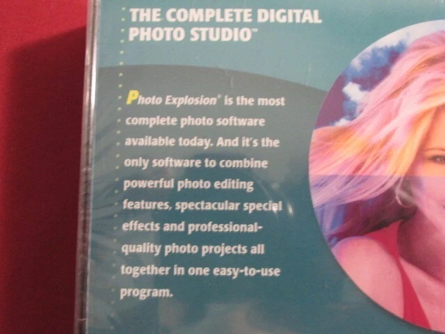 PHOTO EXPLOSION COMPLETE DIGITAL PHOTO STUDIO 2002 PC CD-ROM 3 DISCS SEALED OOP - Image 3 of 4