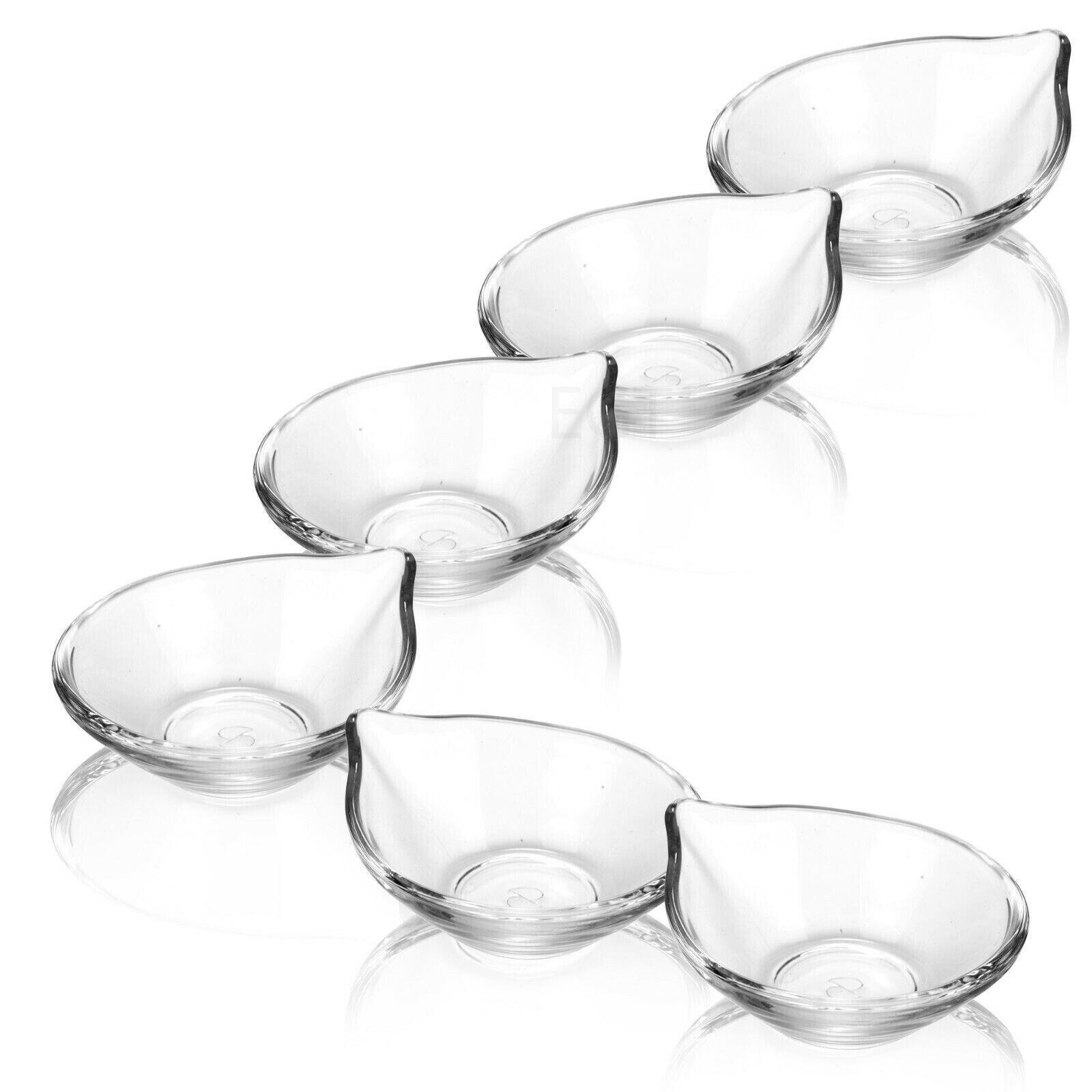 Glass Tapas Serving Side Dishes Coupelle Appetiser Dessert Bowl Al Fresco Fruit
